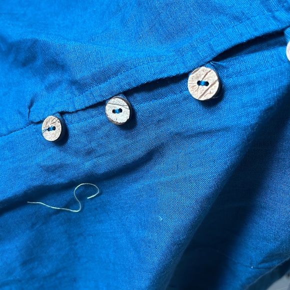 Blue Free People Dress NWT!  Large - Picture 5 of 5